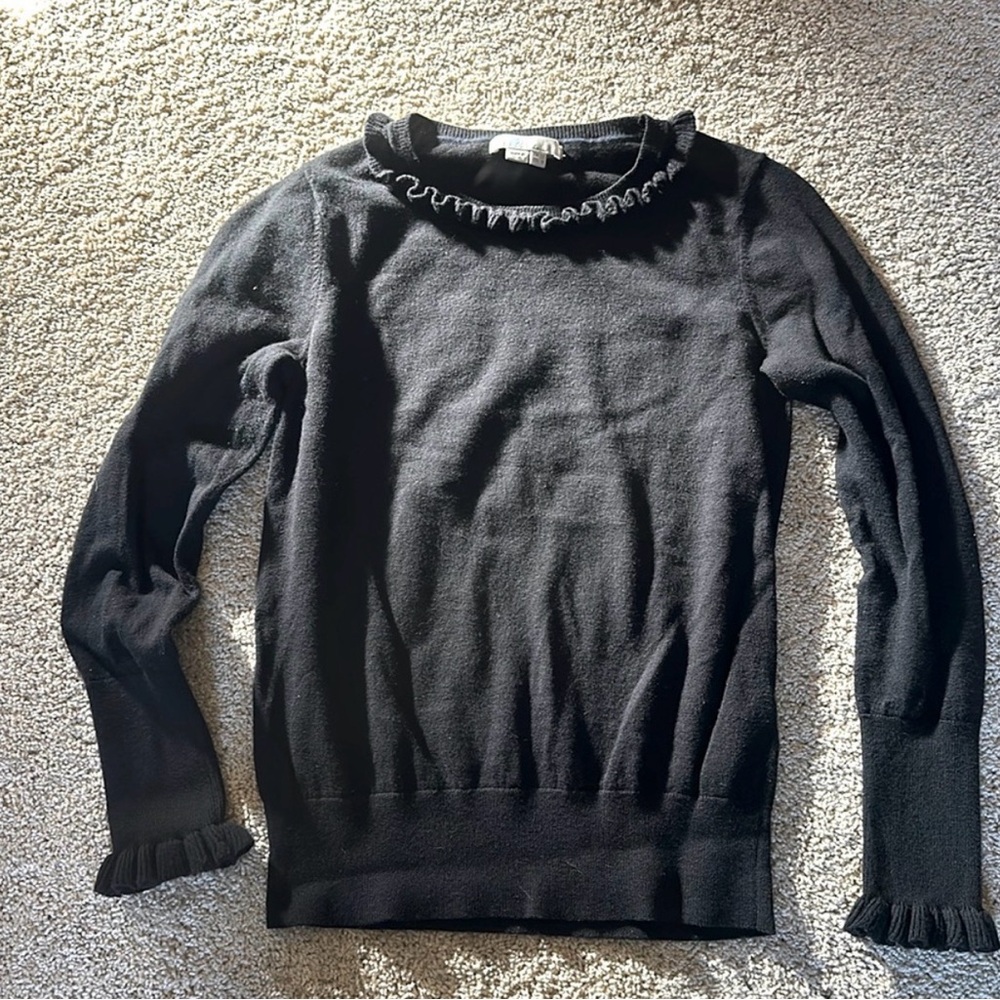Boden Black Crew Neck Sweater - Picture 2 of 8
